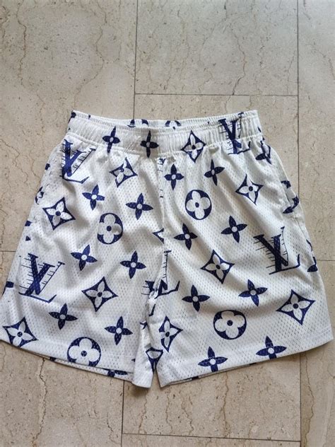 louis vuitton mesh shorts|lv monogram shorts.